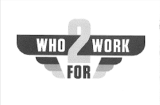WHO 2 WORK FOR logo