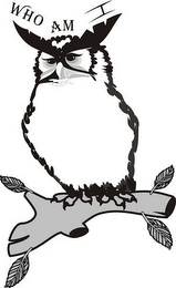 WHO AM I logo