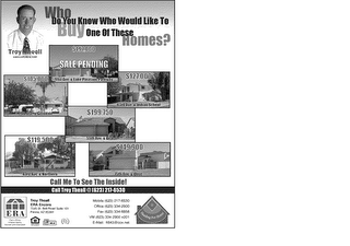 WHO DO YOU KNOW WHO WHOULD LIKE TO BUY ONE OF THESE HOMES? logo