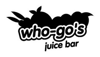 WHO-GO'S JUICE BAR logo