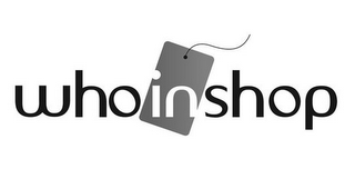 WHO IN SHOP logo