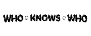 WHO KNOWS WHO logo