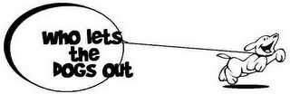 WHO LETS THE DOGS OUT logo