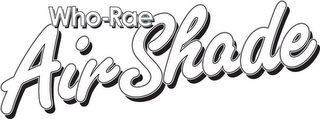 WHO-RAE AIR SHADE logo