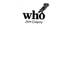 WHO SHIRT COMPANY logo