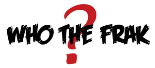 WHO THE FRAK? logo