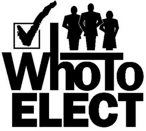 WHO TO ELECT logo