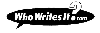 WHO WRITES IT?COM logo