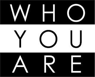 WHO YOU ARE logo