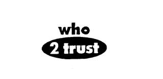 WHO2TRUST logo
