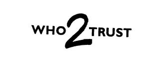 WHO2TRUST logo