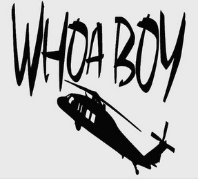 WHOA BOY logo