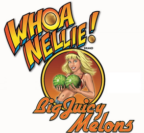 WHOA NELLIE! BIG JUICY MELONS logo