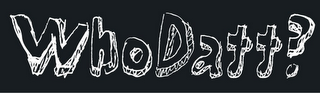 WHODATT? logo
