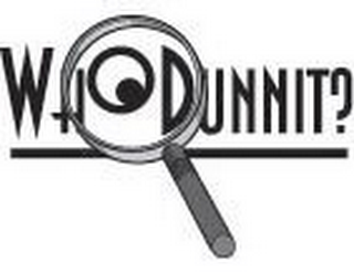 WHODUNNIT? logo