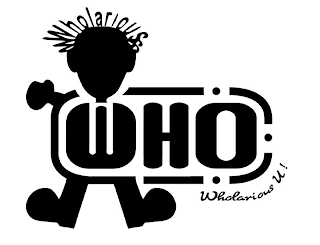 WHOLARIOUS WHO WHOLARIOUS U! logo