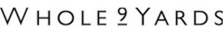 WHOLE 9 YARDS logo