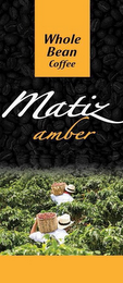 WHOLE BEAN COFFEE MATIZ AMBER logo