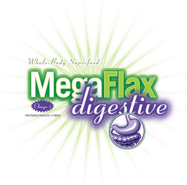 WHOLE-BODY SUPERFOOD MEGAFLAX DIGESTIVE OMEGA 3 PHYTONUTRIENTS-FIBER logo