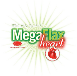 WHOLE-BODY SUPERFOOD MEGAFLAX HEART OMEGA 3 PHYTONUTRIENTS - FIBER logo