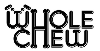 WHOLE CHEW logo