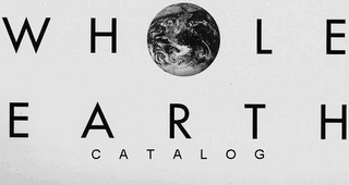 WHOLE EARTH CATALOG logo