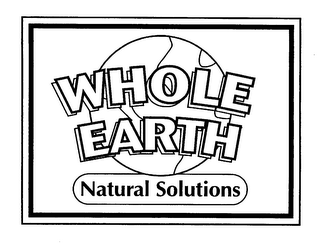 WHOLE EARTH NATURAL SOLUTIONS logo