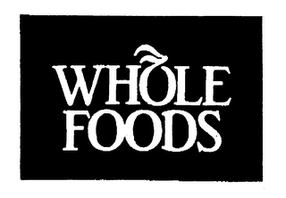 WHOLE FOODS AND DESIGN logo