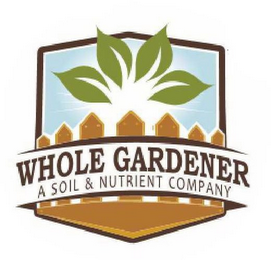WHOLE GARDENER A SOIL & NUTRIENT COMPANY logo