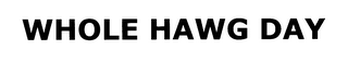 WHOLE HAWG logo
