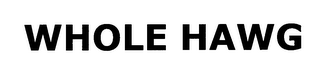 WHOLE HAWG logo
