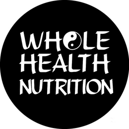 WHOLE HEALTH NUTRITION logo