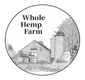 WHOLE HEMP FARM logo
