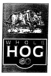 WHOLE HOG logo