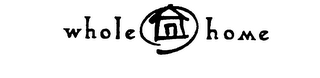 WHOLE HOME logo