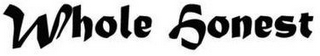WHOLE HONEST logo