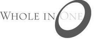 WHOLE IN ONE logo
