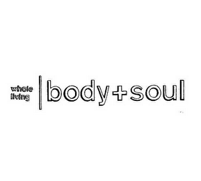 WHOLE LIVING BODY + SOUL logo