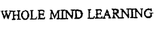 WHOLE MIND LEARNING logo