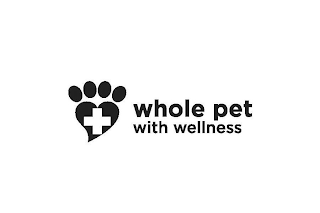 WHOLE PET WITH WELLNESS logo