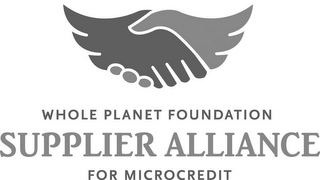 WHOLE PLANET FOUNDATION SUPPLIER ALLIANCE FOR MICROCREDIT logo