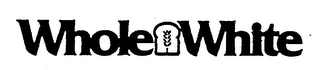 WHOLE WHITE logo