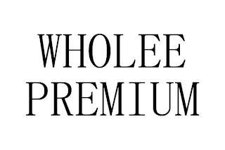 WHOLEE PREMIUM logo