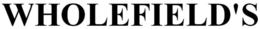WHOLEFIELD'S logo