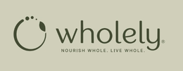 WHOLELYNOURISH WHOLE.  LIVE WHOLE. logo