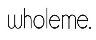 WHOLEME. logo