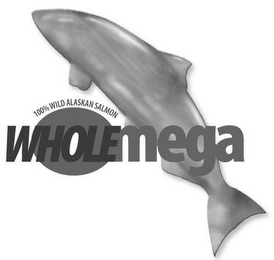 WHOLEMEGA 100% WILD ALASKAN SALMON logo