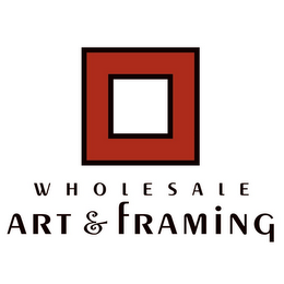 WHOLESALE ART & FRAMING logo