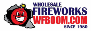 WHOLESALE FIREWORKS WFBOOM.COM SINCE 1980 logo