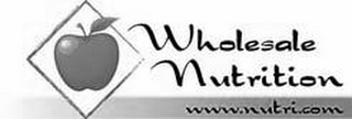 WHOLESALE NUTRITION WWW.NUTRI.COM logo